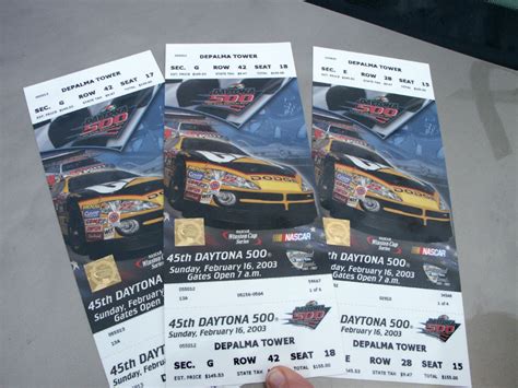 daytona 500 tickets cost